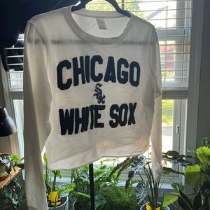Chicago White Sox crop top